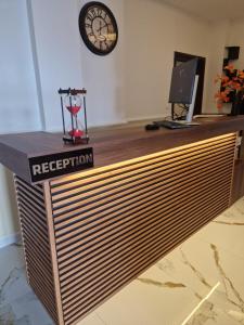 Vstupní hala nebo recepce v ubytování Hotel Sharlota