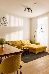 Χώρος καθιστικού στο Melody Apartments Vienna