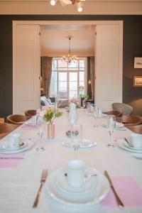 オーステンデにあるVilla Amandineの白皿