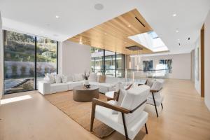 Posezení v ubytování Hutton Villa