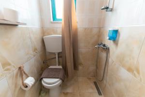 Koupelna v ubytování Angela & Thalia Apartments