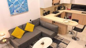 Posezení v ubytování Villa MORGAN