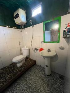 Koupelna v ubytování PaoDzung homestay Tả Van