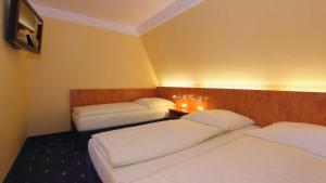 Postel nebo postele na pokoji v ubytování Aparthotel Astro - Nichtraucherhotel