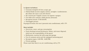 a screenshot of a page of a document at Lofts with private outdoor area and swimming-pool in Badesi in Badesi