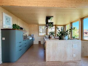 Nhà bếp/bếp nhỏ tại Stadtloft Alice mit grosser Terrasse & Parkplatz +11 ảnh