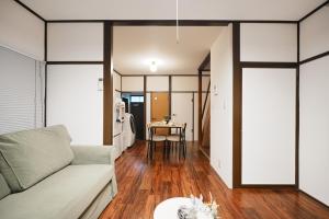 Posezení v ubytování Kotori Hinoki