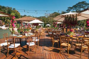 Restaurace v ubytování Hotel Fazenda Jurea Super conforto e HIstória - Local de gravação Novela Escrava Isaura