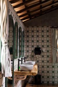 Koupelna v ubytování Hotel Fazenda Jurea Super conforto e HIstória - Local de gravação Novela Escrava Isaura