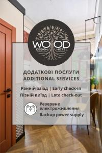 Certifikát, hodnocení, plakát nebo jiný dokument vystavený v ubytování WOOD Design Aparthotel