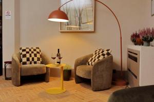 Posezení v ubytování The Monteleone Umbria Retreat