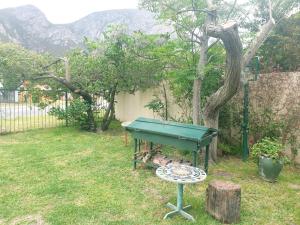 Zahrada ubytování Happidaze + 1 fotografie