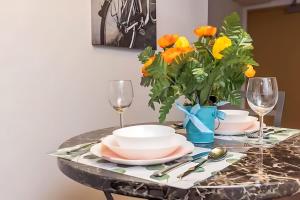 Ποτά στο King Bed Studio Apartment - Near Chinatown