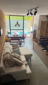 Posezení v ubytování Villa Cotinguiba Casa 06 Tatuamunha + 30 fotografií