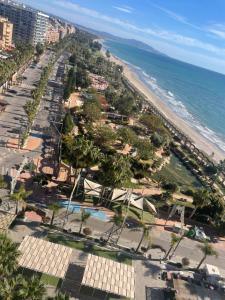 オロペサ・デル・マールにあるMarinador Josmar - Oropesaのビーチと海の空中写真