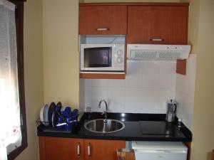A kitchen or kitchenette at El Molin de Eloy