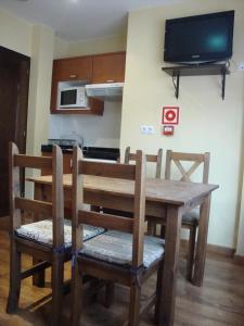 A kitchen or kitchenette at El Molin de Eloy