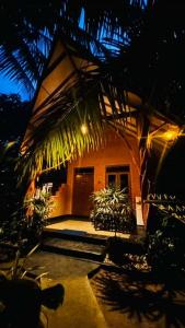 una casa con molte piante davanti di Ama Eco Lodge a Sigiriya Altre 16 foto