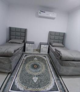 Χώρος καθιστικού στο شقق للايجار اليومي و الشهري