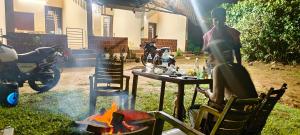 Equipo para parrilladas disponible en la habitación en casa particular