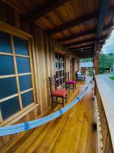 Balkón nebo terasa v ubytování Hostal Vista Verde