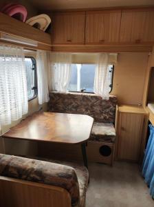 Χώρος καθιστικού στο Camping Tara