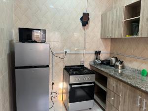 Kuchyň nebo kuchyňský kout v ubytování Exotic 3 bedroom apartment in Wuye + 19 fotografií