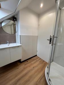 Koupelna v ubytování Idyllische Ferienwohnung + 6 fotografií