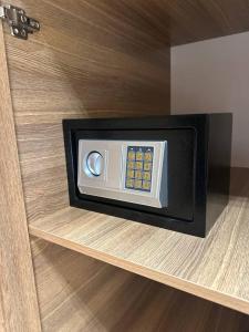 タシュケントにあるBoulevard - Apartment hotelsの電子レンジ