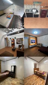 Η κουζίνα ή μικρή κουζίνα στο Homestay Ulya 1 +3 φωτογραφίες