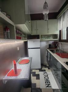 Kuchyň nebo kuchyňský kout v ubytování AVRA House