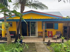 Zahrada ubytování Ti Coin Fanjan Gîte au Tevelave