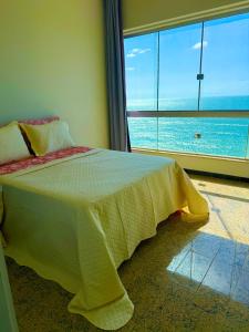 Postel nebo postele na pokoji v ubytování Lindo Apartamento