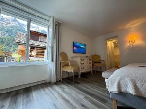 TV a/nebo společenská místnost v ubytování Mountain Residence