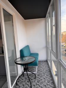 Χώρος καθιστικού στο Panorama apartments