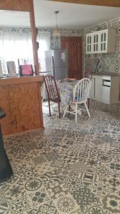 Η κουζίνα ή μικρή κουζίνα στο La mama Pocho