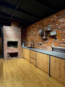 Kuchyň nebo kuchyňský kout v ubytování Vikendica39