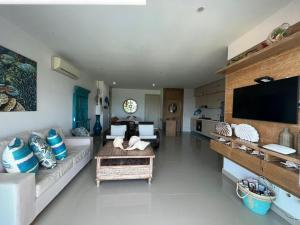 TV a/nebo společenská místnost v ubytování Apartamentos Mi Reserva OK - Arrecife