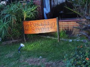 Κήπος έξω από το Posada Savoia