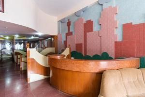 Χώρος καθιστικού στο Hotel O Shivam