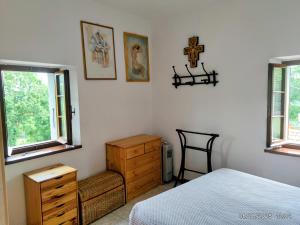 Postel nebo postele na pokoji v ubytování Case Pelati