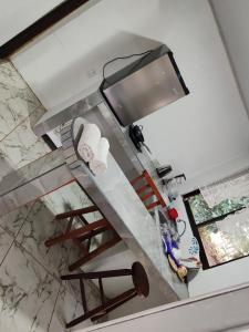 TV a/nebo společenská místnost v ubytování Playa Blanca