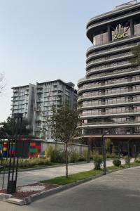 Bygningen som lejligheden ligger i