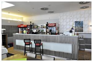 Lounge nebo bar v ubytování Hotel Monde