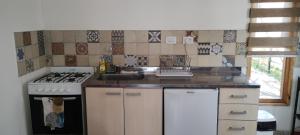 Η κουζίνα ή μικρή κουζίνα στο Casa cronopio +12 φωτογραφίες