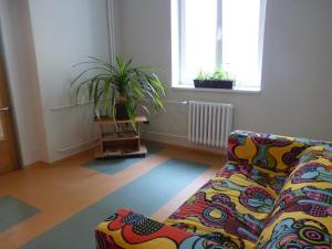 Łóżko lub łóżka w pokoju w obiekcie Hostel Bernarda Bolzana
