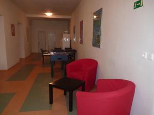 Część wypoczynkowa w obiekcie Hostel Bernarda Bolzana