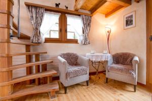 Istumisnurk majutusasutuses Hotel Romantica