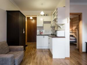 Kuchyňa alebo kuchynka v ubytovaní Apartament w Góralskim Domu