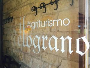 Certifikát, hodnocení, plakát nebo jiný dokument vystavený v ubytování Agriturismo Il Melograno